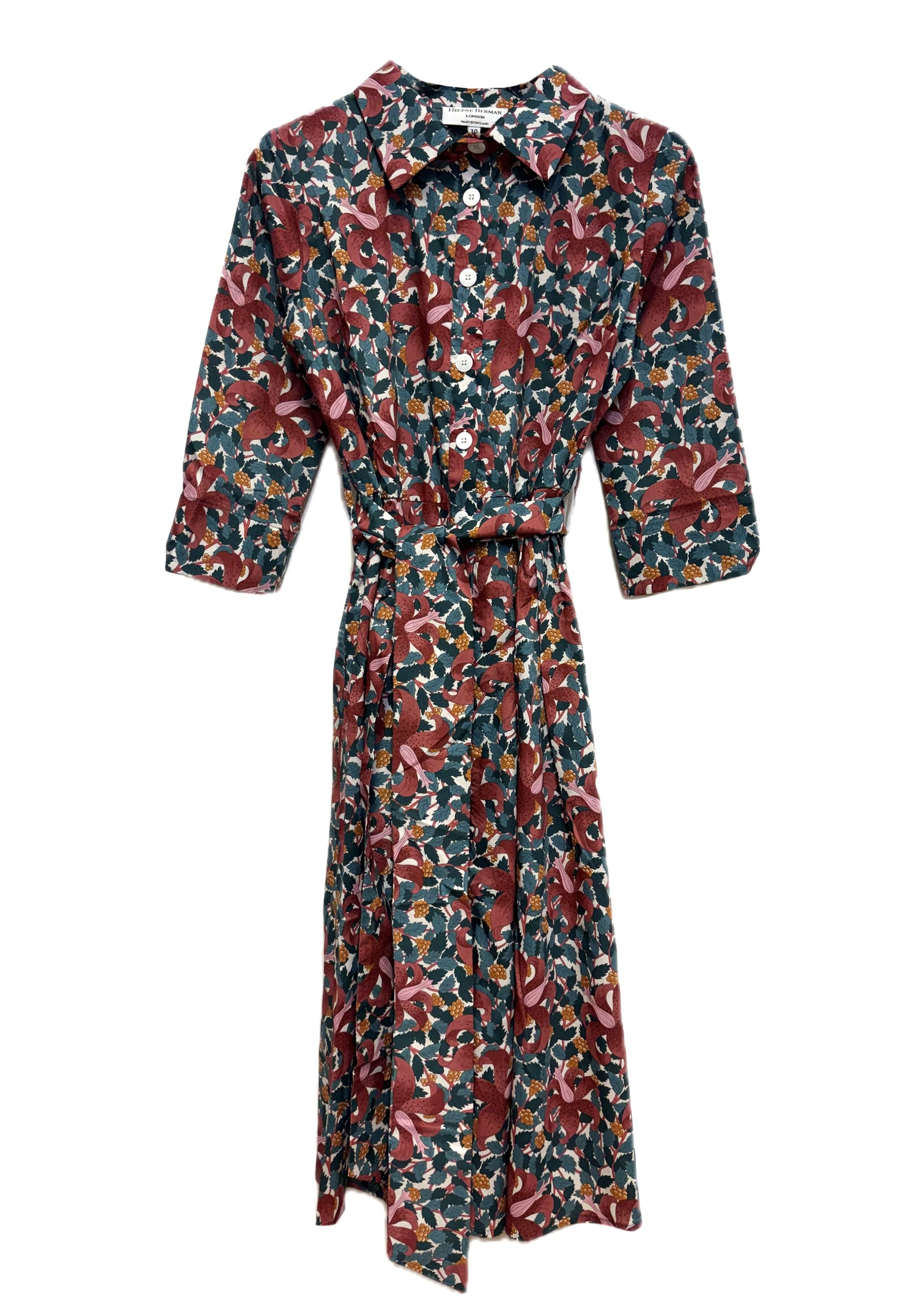 Simone Shirt Dress made with Liberty Fabric - size 10