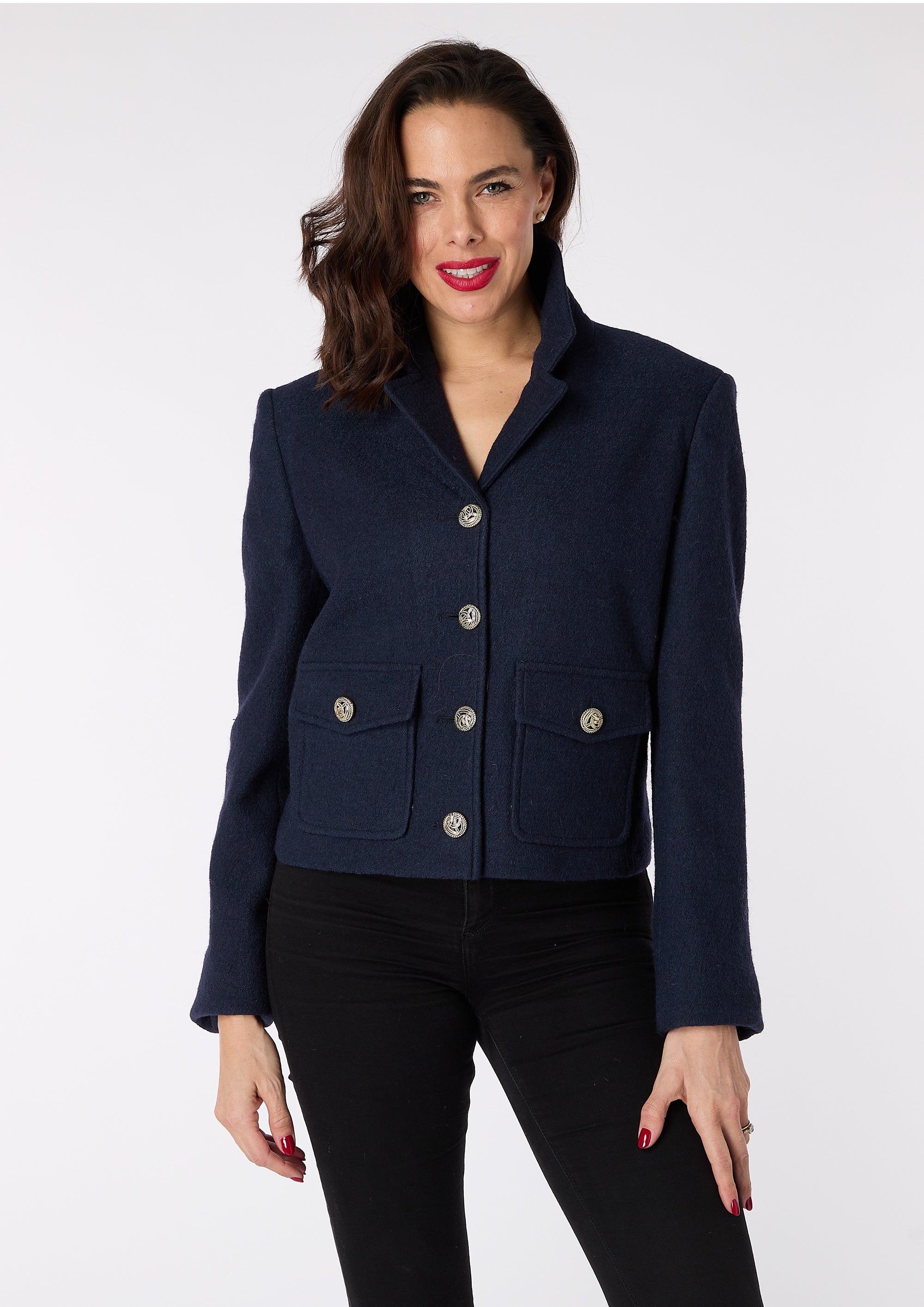 Willow Jacket with French Collar