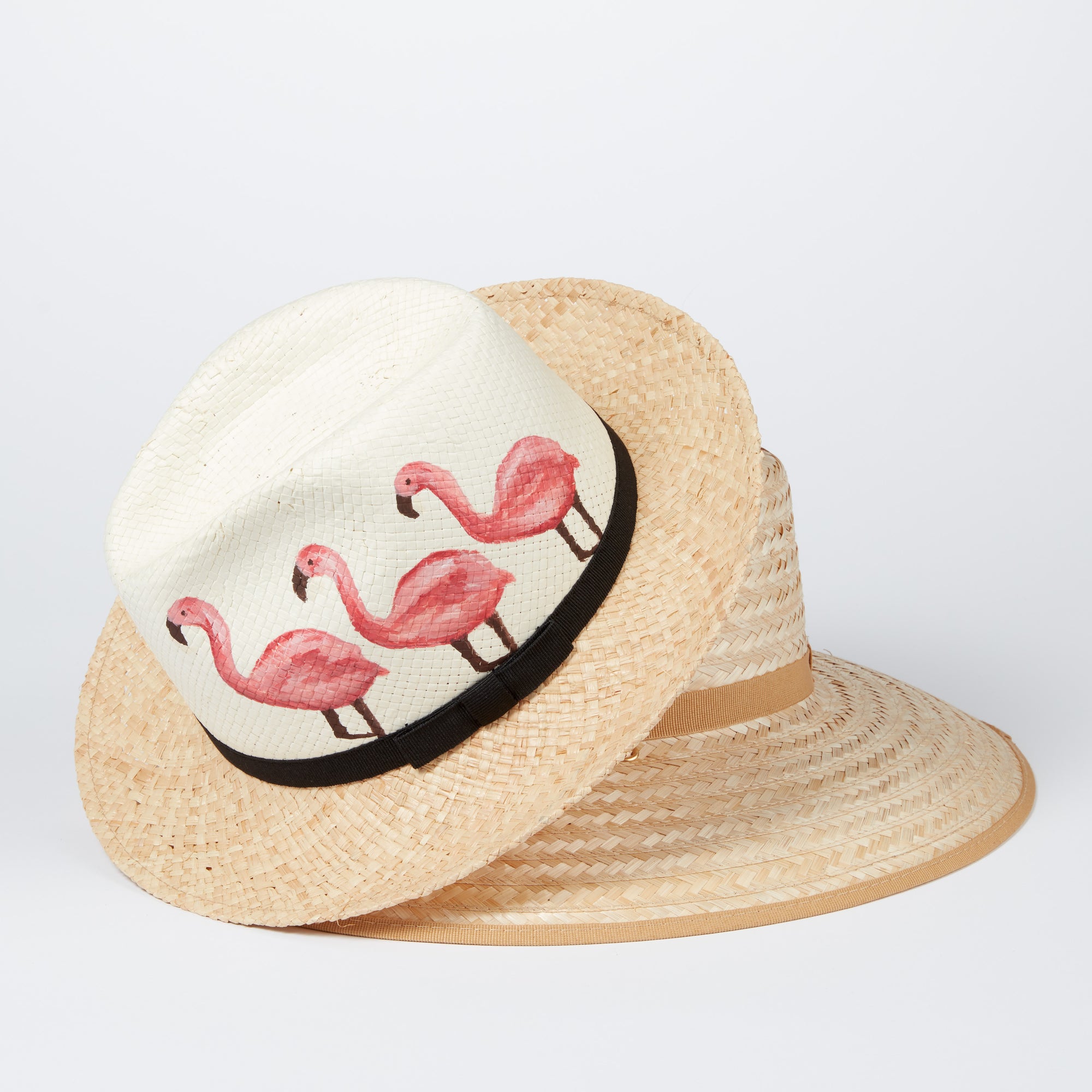 Flamingo Printed Fedora Hat