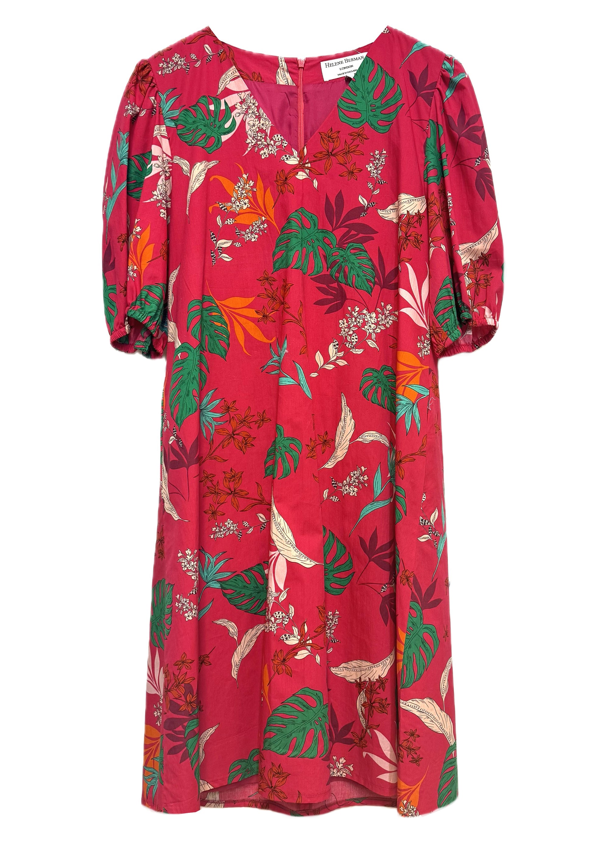 Isla Printed Easy-Wear Dress - size 10
