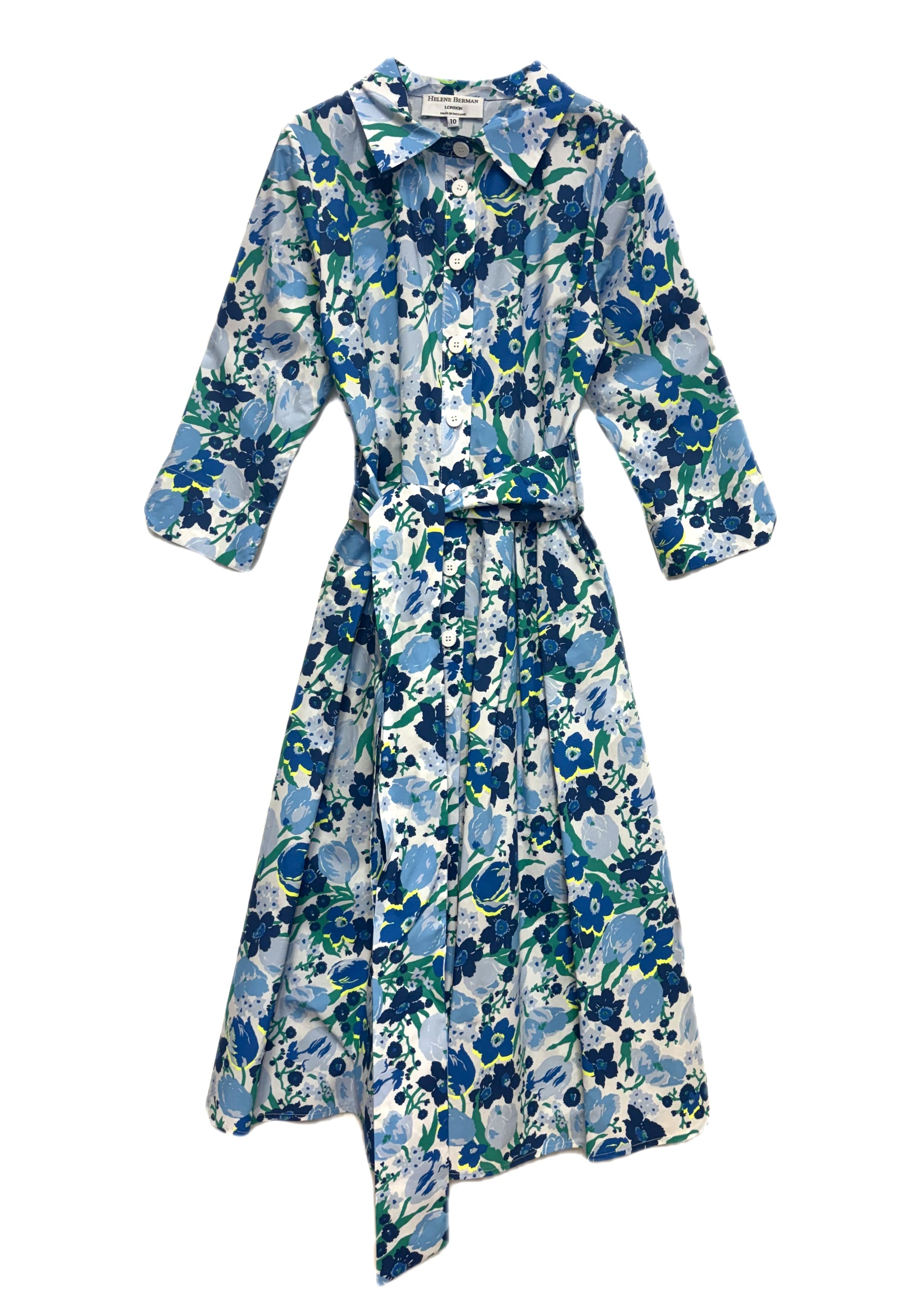Kay Shirt Dress Made with Liberty Fabric - size 10