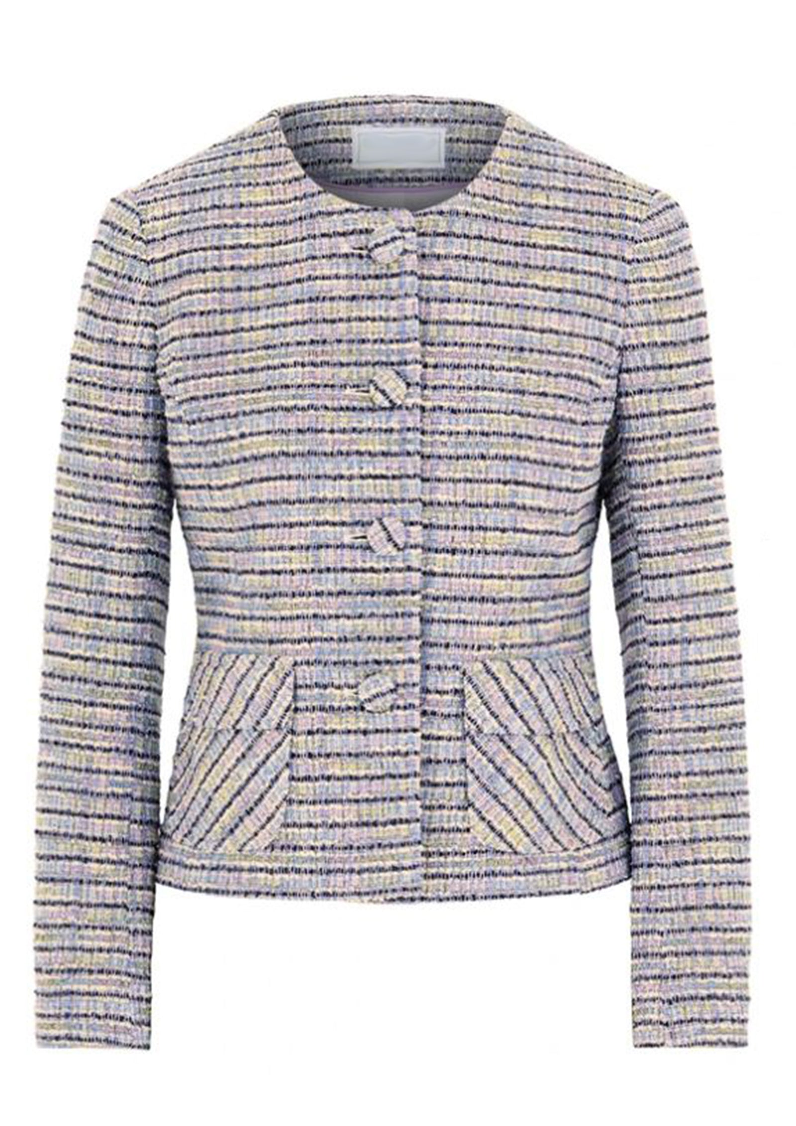 Ruth Round Neck Jacket with Metallic Thread - size 10 & 20