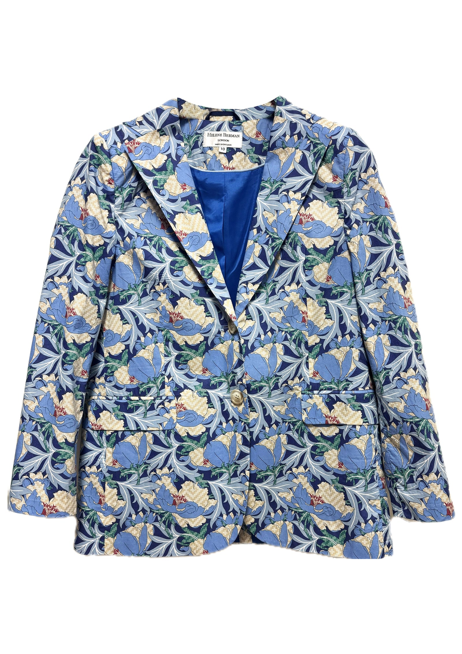 Tess Blazer made with Liberty Fabric - size 12