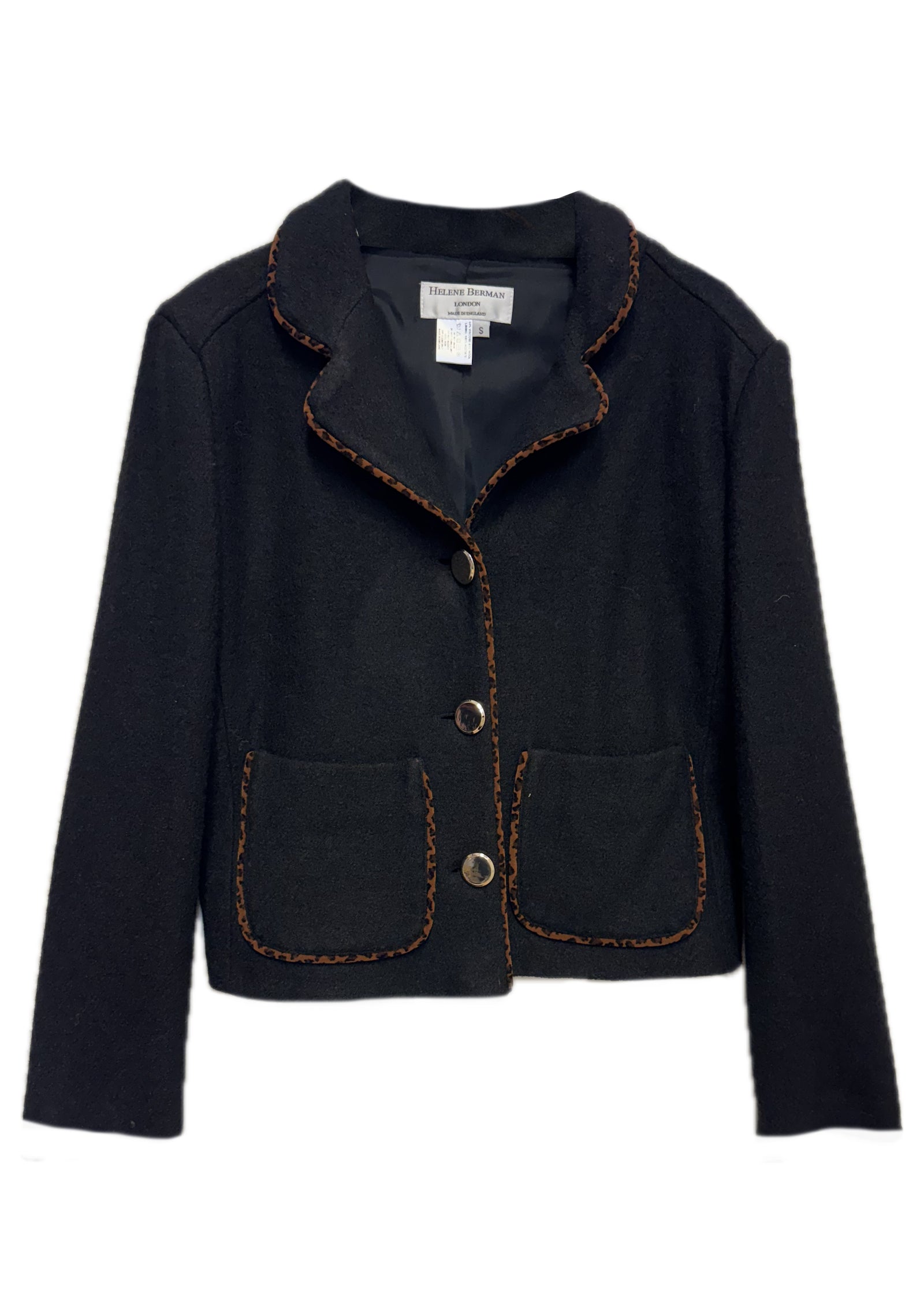 Dominika Wool-Blend Jacket - size Small