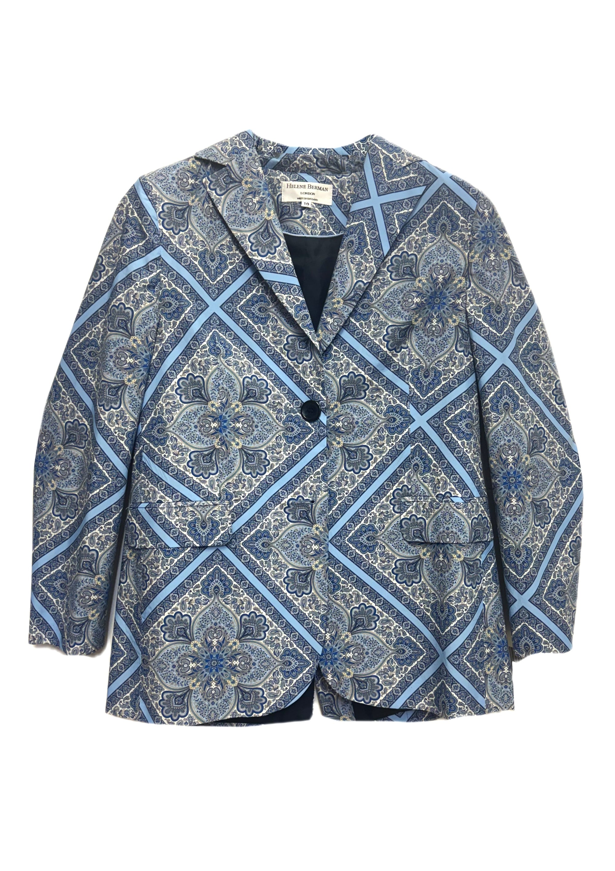 Isa Blazer made with Liberty Fabric