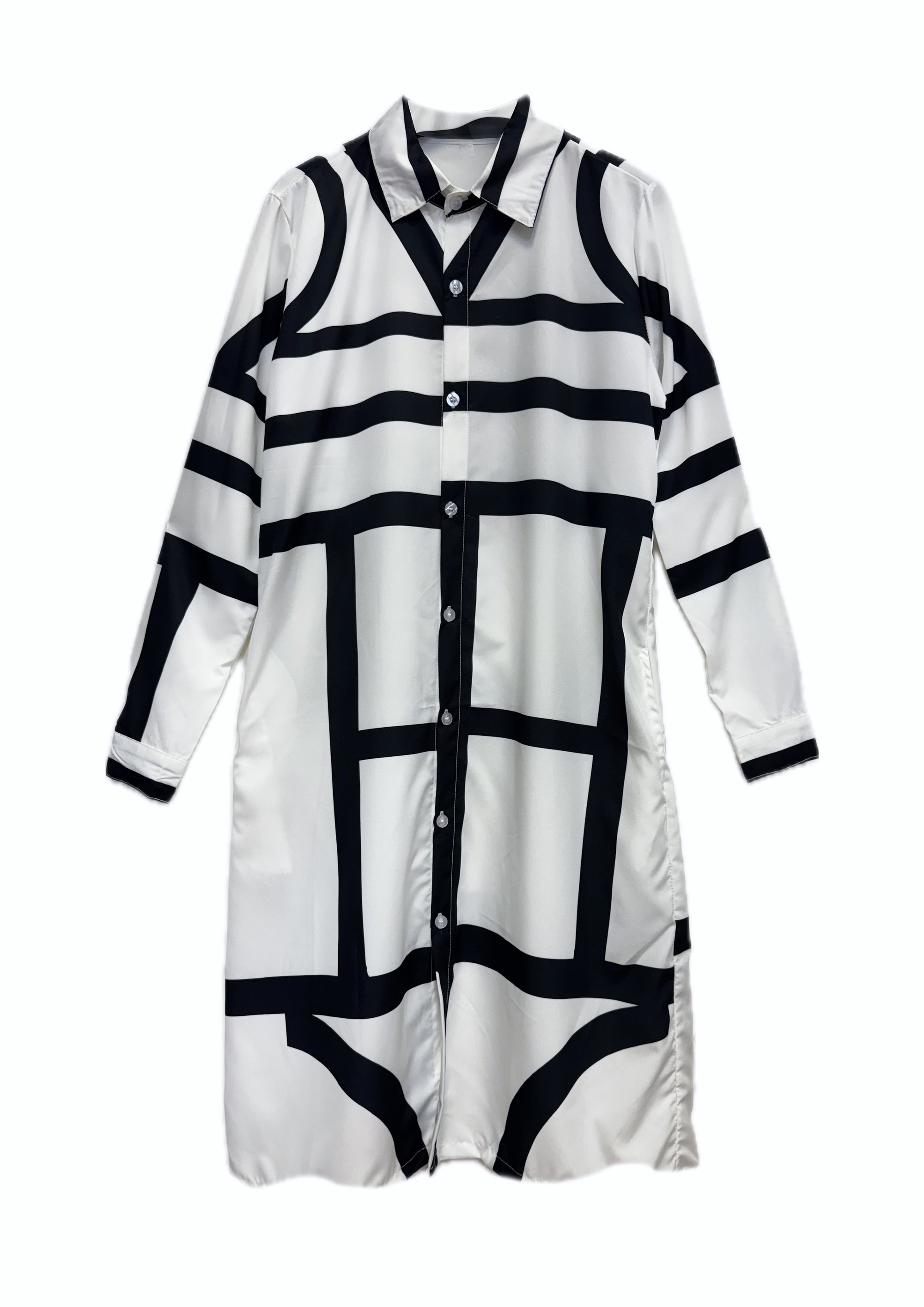 June Printed Dress (sample) - size Small