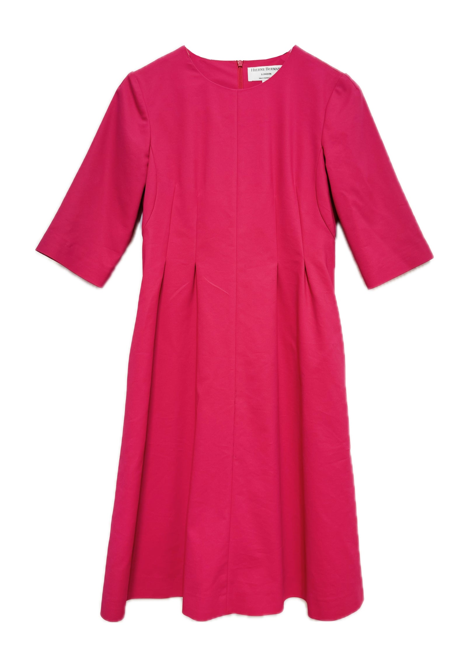 Demi Tailored Fuchsia Dress - size 10