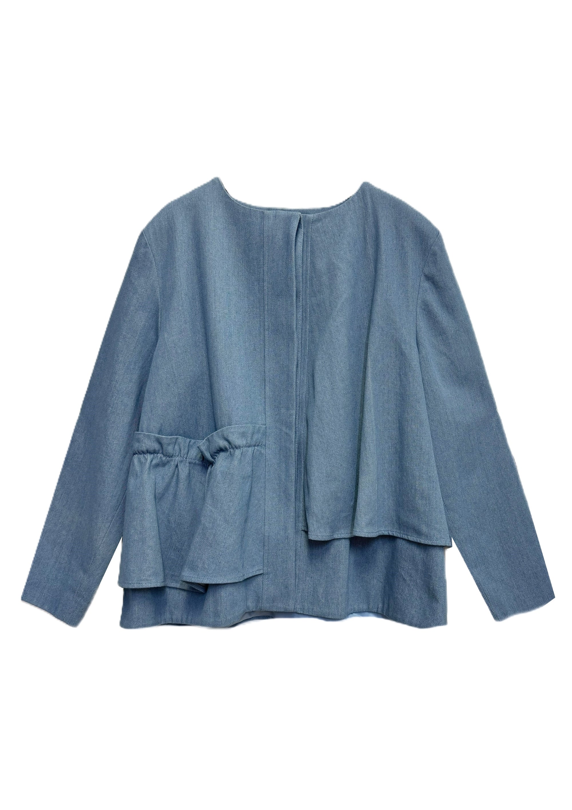 Limited Edition Denim Layered Jacket - size 10