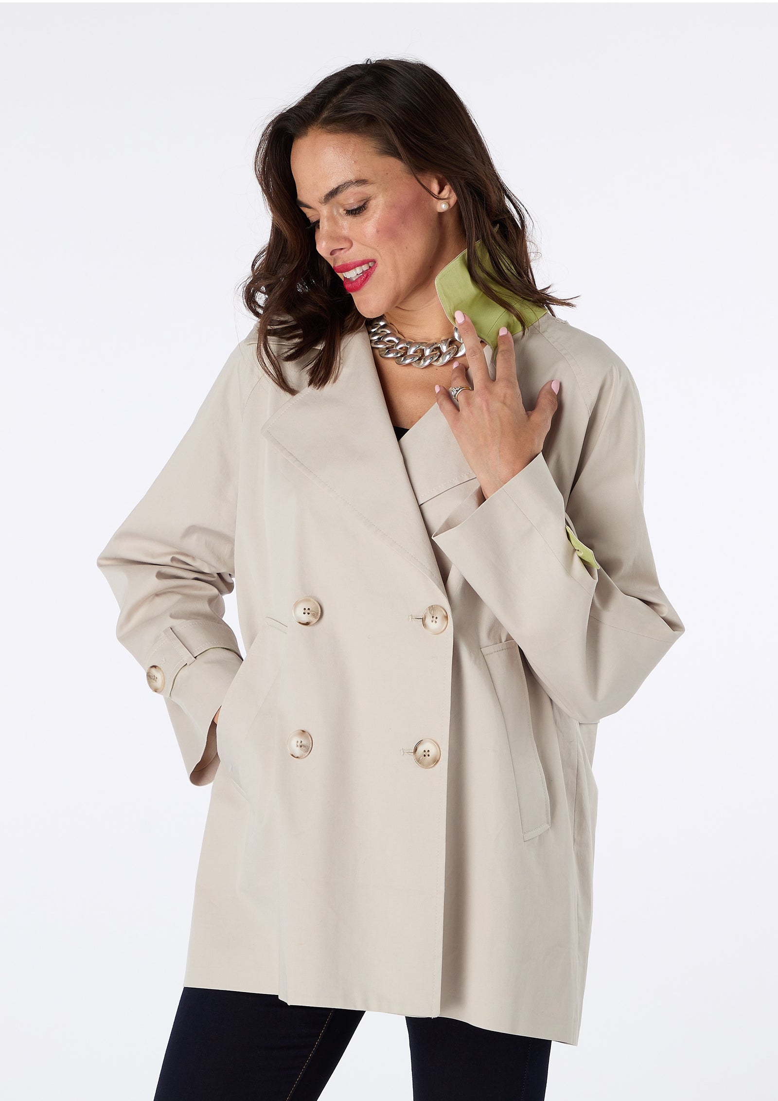 Trench Easy-Wear Jacket Sample - size 10