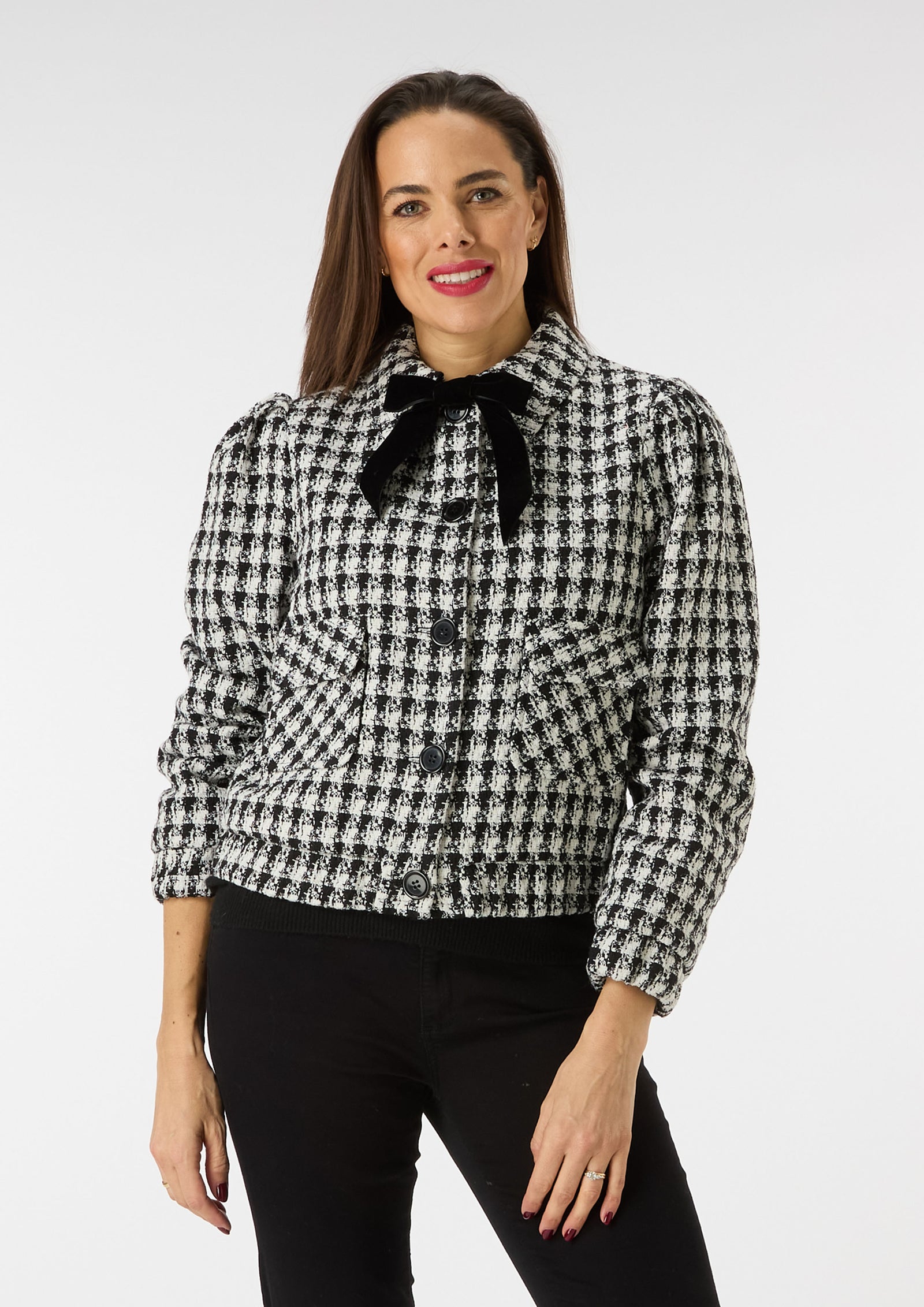 WENDY CHECKED JACKET