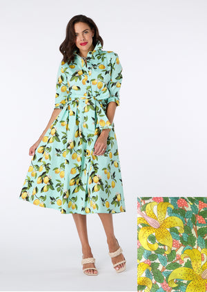 Willa Shirt Dress made with Liberty Fabric - size 10